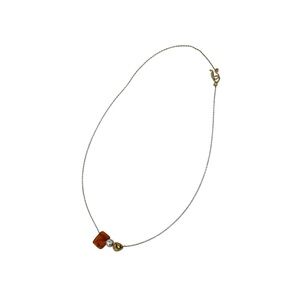 Delicate Gold Tone Charm Beaded Necklace Unbranded Layering Costume Jewelry